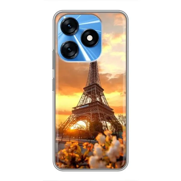 Чехол с принтом «Солнечная башня» для TECNO Spark 10