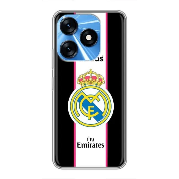 Чохол з принтом «Лого Real Madrid» для TECNO Spark 10 Чохол з принтом «Лого Real Madrid» для TECNO Spark 10