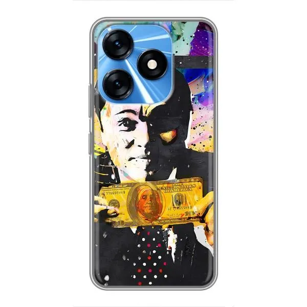 Чехол с принтом «Волк с Уолл-стрит» для TECNO Spark 10 Чехол с принтом «Волк с Уолл-стрит» для TECNO Spark 10