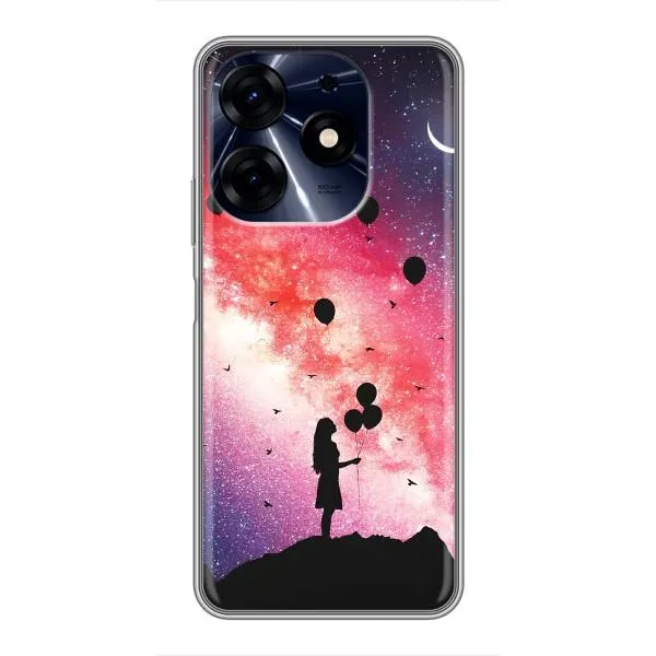 Чехол с принтом «С шариками» для TECNO Spark 10c