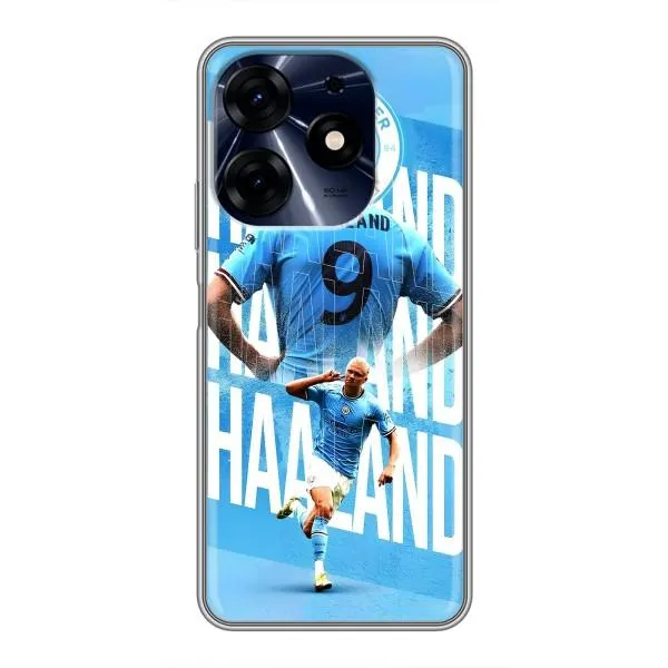 Чехол с принтом «Erling Haaland» для TECNO Spark 10c