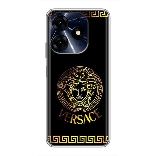 Чехол с принтом «Logo Versace» для TECNO Spark 10c