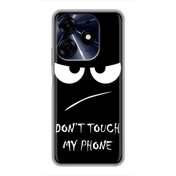 Чехол с принтом «Dont Touch» для TECNO Spark 10c Чехол с принтом «Dont Touch» для TECNO Spark 10c
