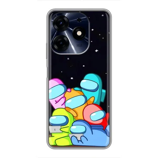 Чехол с принтом «Скины в космосе» для TECNO Spark 10c Чехол с принтом «Скины в космосе» для TECNO Spark 10c