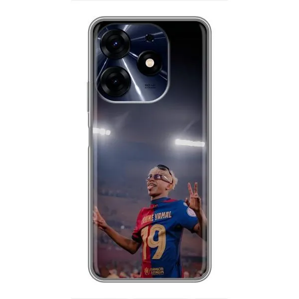 Чехол с принтом «Ямаль на стадионе» для TECNO Spark 10c Чехол с принтом «Ямаль на стадионе» для TECNO Spark 10c