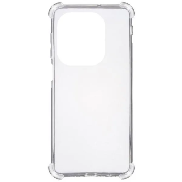 TPU чохол GETMAN Ease logo посилені кути для TECNO Spark 20 Pro — Прозорий — фото 1