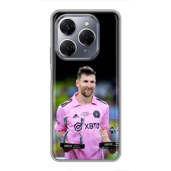 Чехол с принтом «Кубки Месси» для TECNO Spark 20 Pro Чехол с принтом «Кубки Месси» для TECNO Spark 20 Pro
