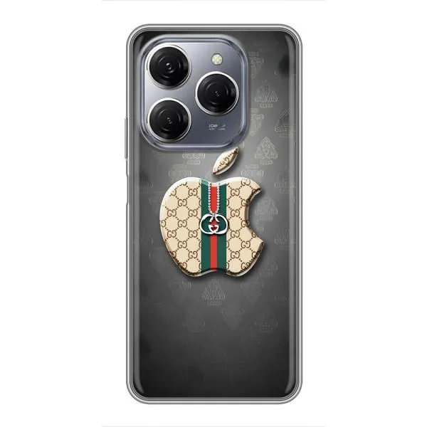 Чехол с принтом «Apple gucci» для TECNO Spark 20 Pro Чехол с принтом «Apple gucci» для TECNO Spark 20 Pro