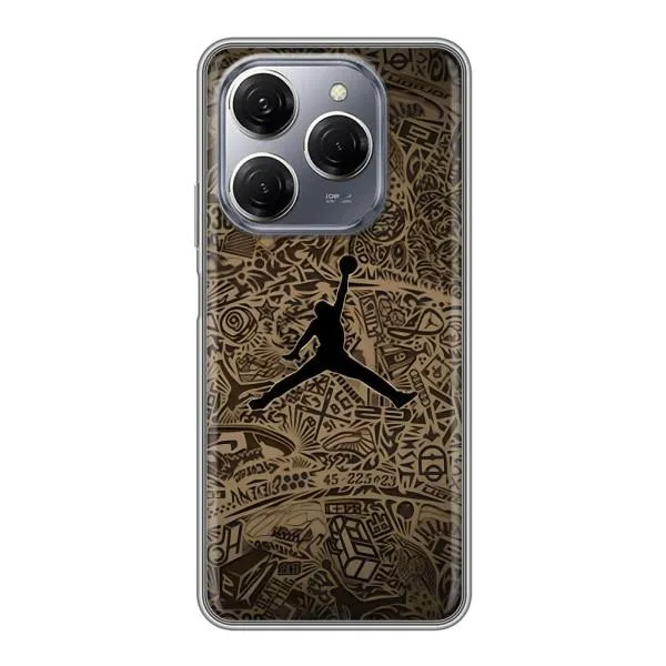 Чехол с принтом «Logo Jordan» для TECNO Spark 20 Pro