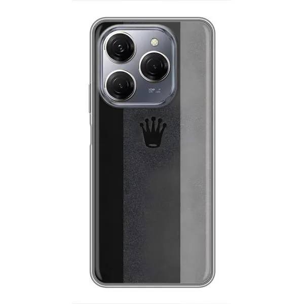 Чехол с принтом «Коронка» для TECNO Spark 20 Pro