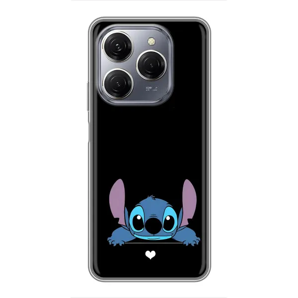 Чехол с принтом «Стич на черном» для TECNO Spark 20 Pro Чехол с принтом «Стич на черном» для TECNO Spark 20 Pro