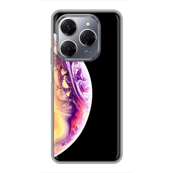 Чехол с принтом «Планета Айфон» для TECNO Spark 20 Pro Чехол с принтом «Планета Айфон» для TECNO Spark 20 Pro