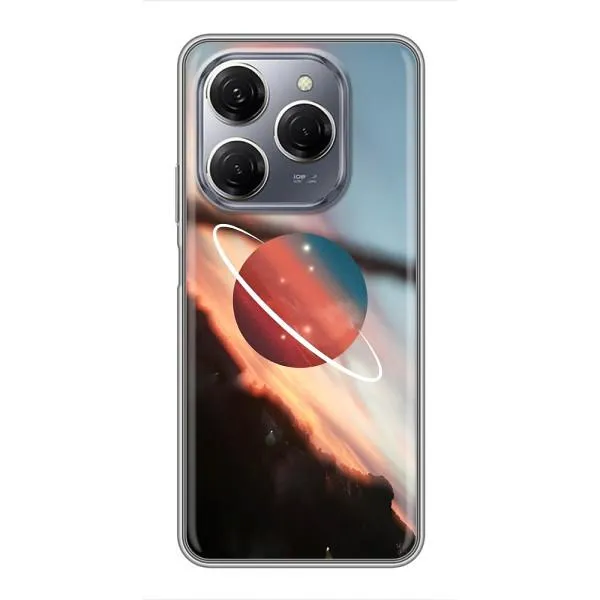 Чехол с принтом «Сатурн» для TECNO Spark 20 Pro Чехол с принтом «Сатурн» для TECNO Spark 20 Pro