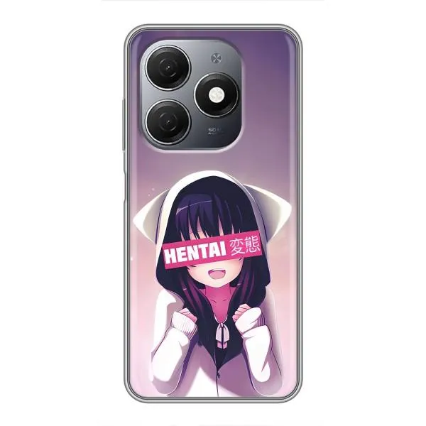 Чехол с принтом «Hentai chan» для TECNO Spark 20