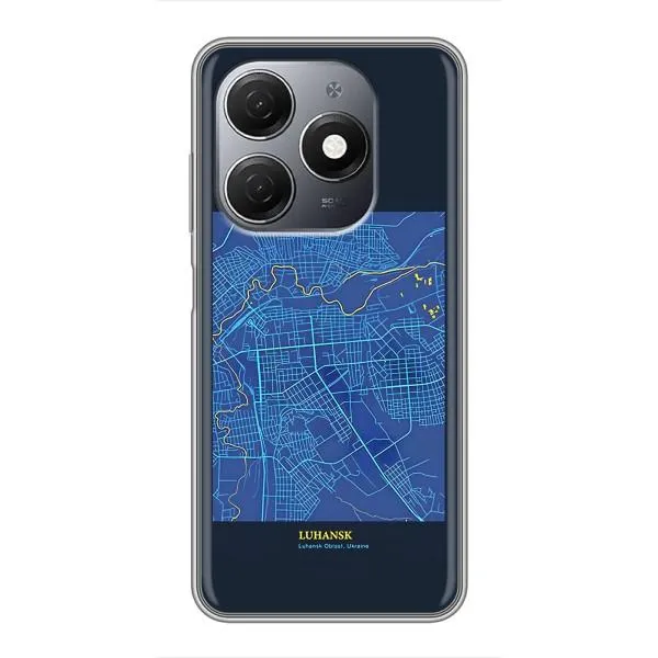 Чехол с принтом «Гуганск» для TECNO Spark 20