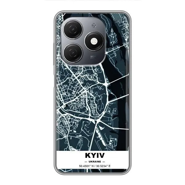 Чехол с принтом «Киев» для TECNO Spark 20