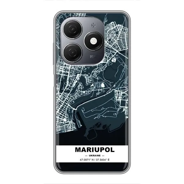 Чехол с принтом «Мариуполь» для TECNO Spark 20