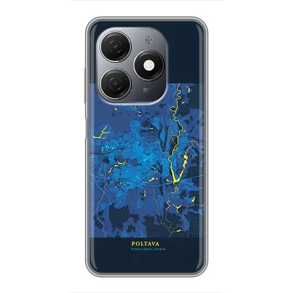 Чехол с принтом «Полтава» для TECNO Spark 20
