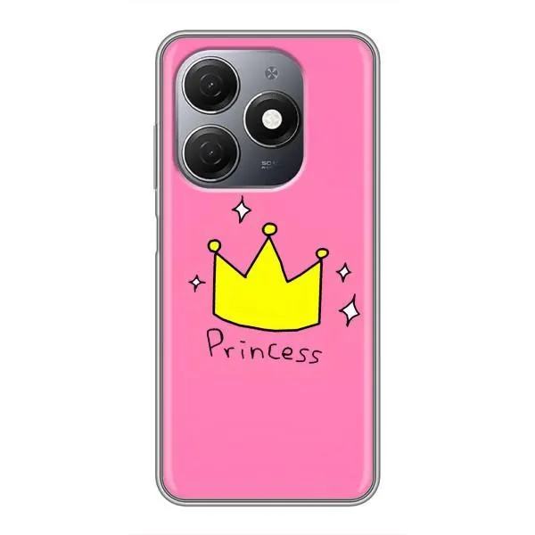 Чехол с принтом «Princess» для TECNO Spark 20