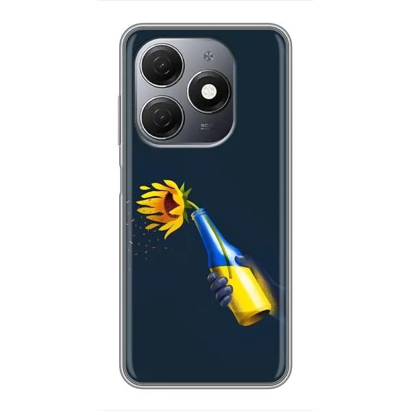 Чехол с принтом «Коктейль молотова» для TECNO Spark 20