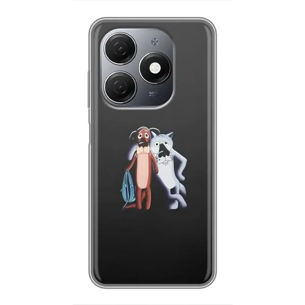 Чохол з принтом «Жив був пес» для TECNO Spark 20 Чохол з принтом «Жив був пес» для TECNO Spark 20