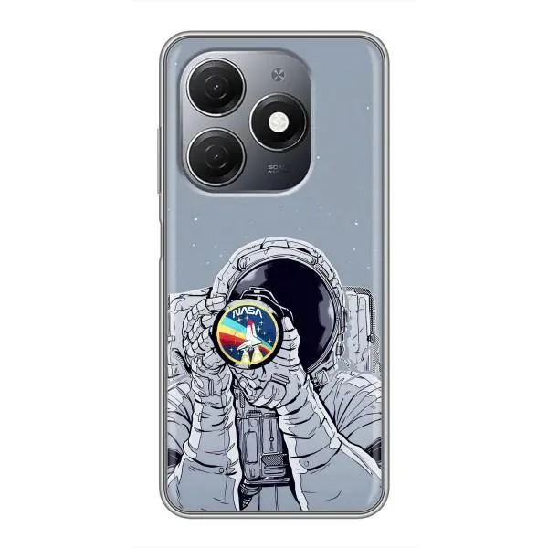 Чехол с принтом «Космонавт фото» для TECNO Spark 20 Чехол с принтом «Космонавт фото» для TECNO Spark 20