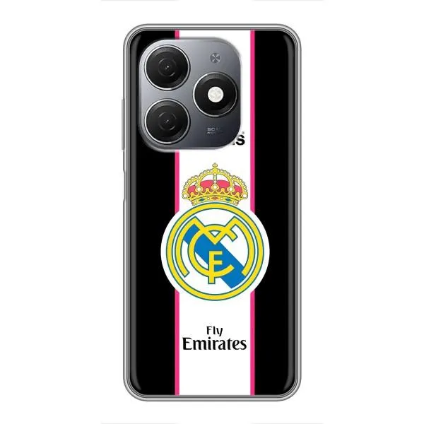 Чехол с принтом «Лого Real Madrid» для TECNO Spark 20
