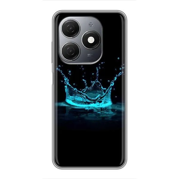 Чехол с принтом «Капля короны» для TECNO Spark 20