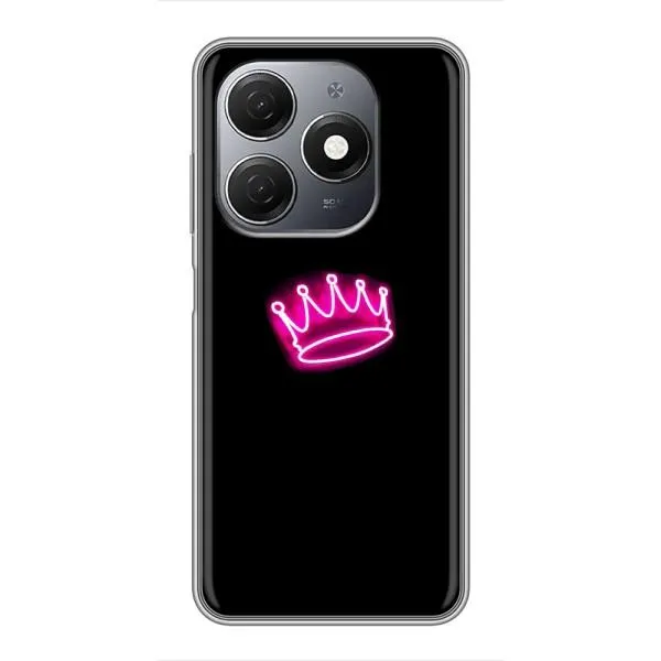 Чехол с принтом «Яркая корона» для TECNO Spark 20