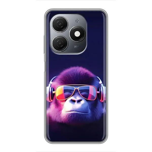Чохол з принтом «Стильна мавпа» для TECNO Spark 20 Чохол з принтом «Стильна мавпа» для TECNO Spark 20