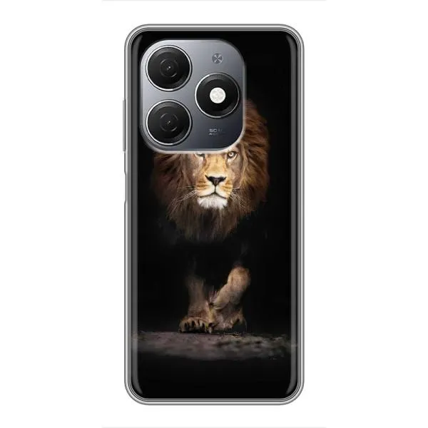 Чохол з принтом «Лев» для TECNO Spark 20