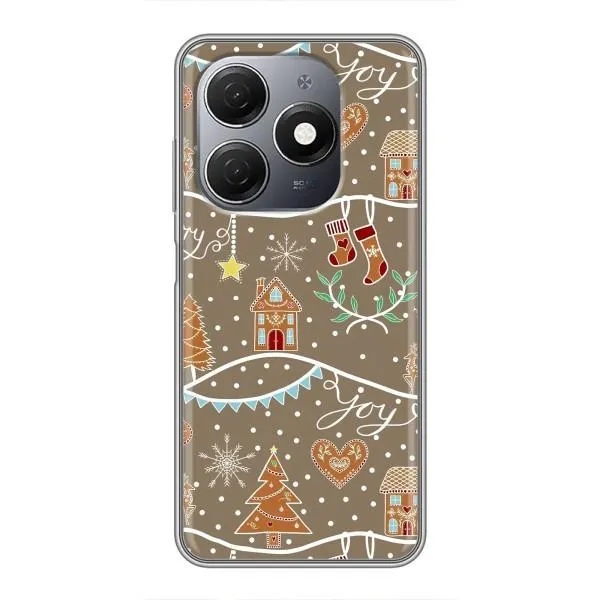Чехол с принтом «Новогодние пряники» для TECNO Spark 20 Чехол с принтом «Новогодние пряники» для TECNO Spark 20