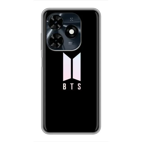 Чехол с принтом «Лого BTS» для TECNO Spark 20c