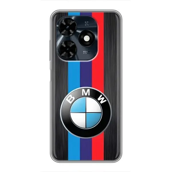 Чехол с принтом «Лого BMW» для TECNO Spark 20c