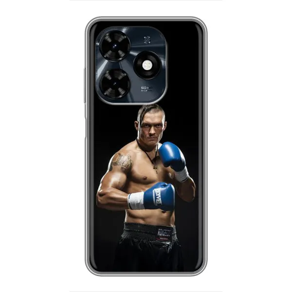 Чехол с принтом «Боксер Усик» для TECNO Spark 20c Чехол с принтом «Боксер Усик» для TECNO Spark 20c