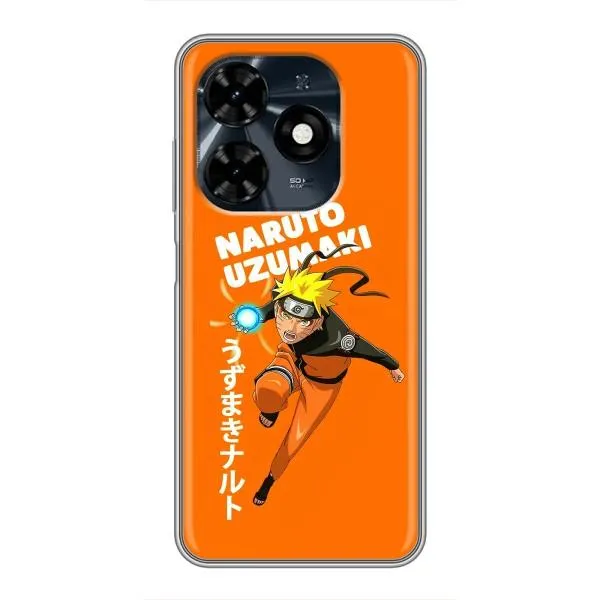 Чохол з принтом «Наруто узумакі» для TECNO Spark 20c
