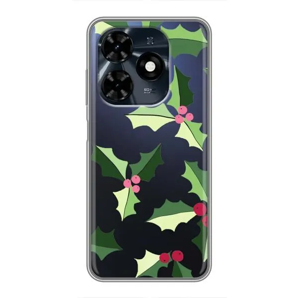 Чехол с принтом «Рождественский фон» для TECNO Spark 20c Чехол с принтом «Рождественский фон» для TECNO Spark 20c