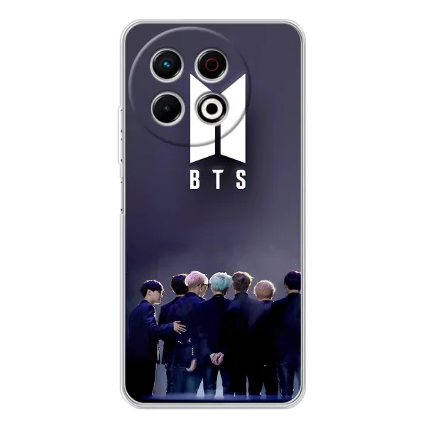 Чехол с принтом «Группа BTS» для TECNO Spark 30 Pro