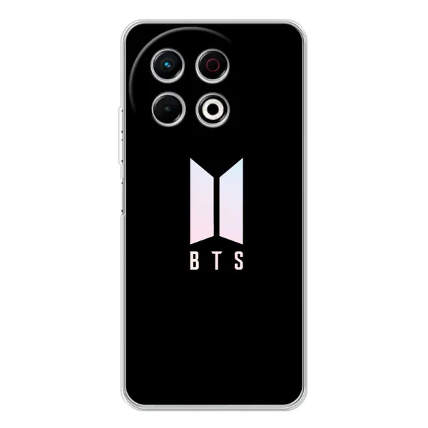 Чехол с принтом «Лого BTS» для TECNO Spark 30 Pro