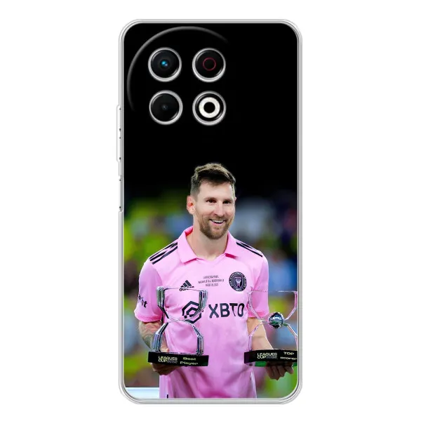 Чехол с принтом «Кубки Месси» для TECNO Spark 30 Pro Чехол с принтом «Кубки Месси» для TECNO Spark 30 Pro