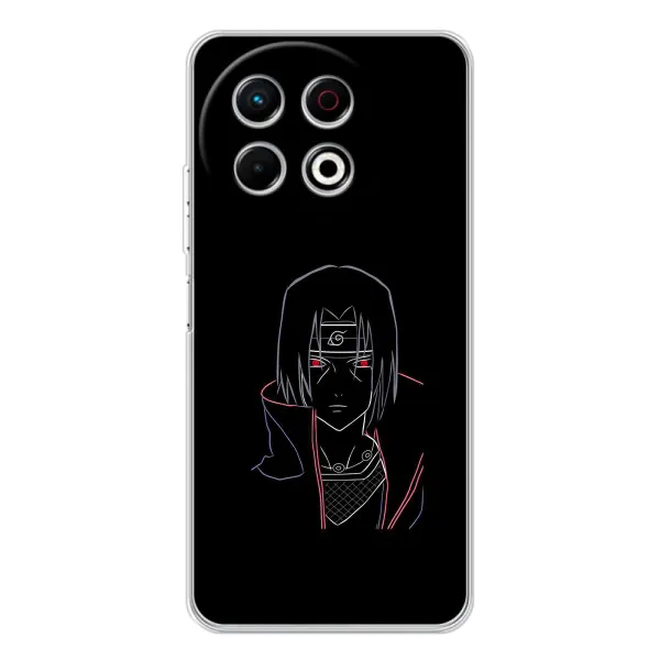 Чохол з принтом «силует Ітачі» для TECNO Spark 30 Pro