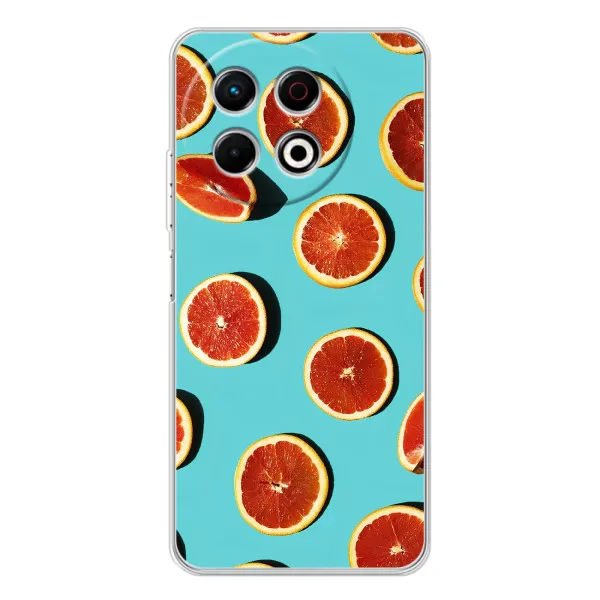 Чехол с принтом «Грейпфрут» для TECNO Spark 30 Pro Чехол с принтом «Грейпфрут» для TECNO Spark 30 Pro