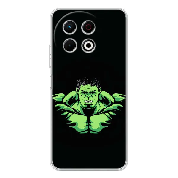 Чехол с принтом «Зелёный Халк» для TECNO Spark 30 Pro Чехол с принтом «Зелёный Халк» для TECNO Spark 30 Pro