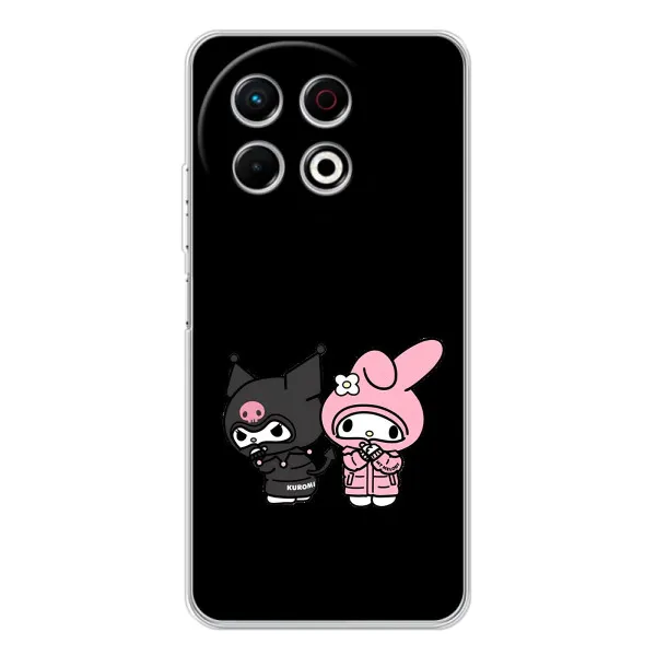 Чехол с принтом «Куроми и Мелоди» для TECNO Spark 30 Pro Чехол с принтом «Куроми и Мелоди» для TECNO Spark 30 Pro