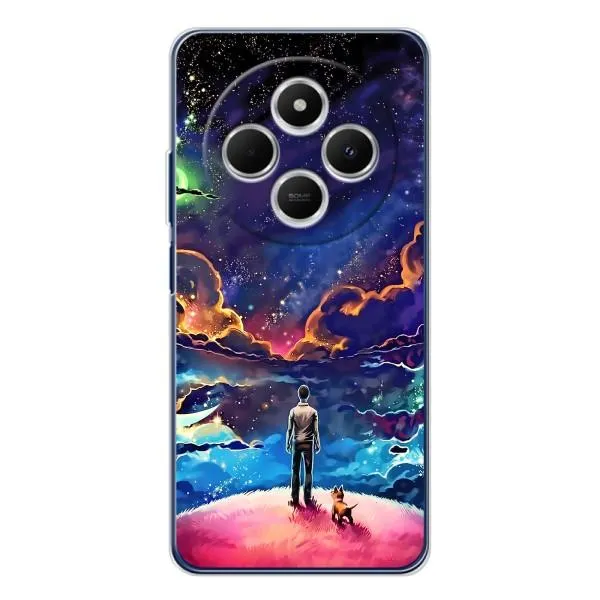 Чехол с принтом «Галактический вид» для TECNO Spark 30