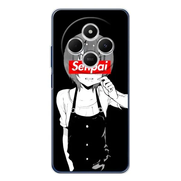 Чохол з принтом «Senpai» для TECNO Spark 30C