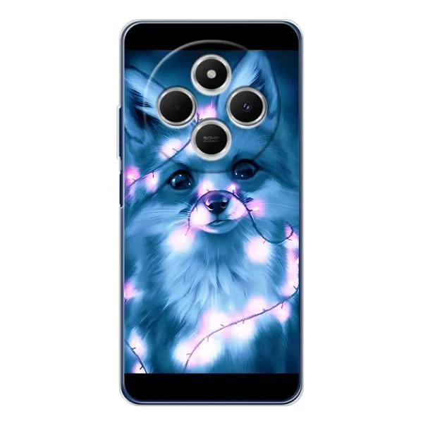Чехол с принтом «Яркая лисичка» для TECNO Spark 30C