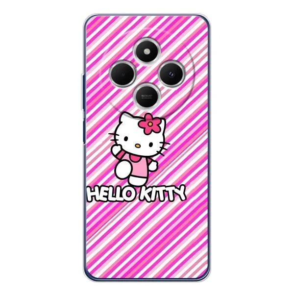 Чохол з принтом «Hello Kytty» для TECNO Spark 30C