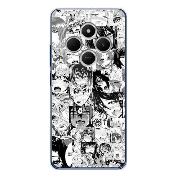 Чехол с принтом «Ahegao manga» для TECNO Spark 30C