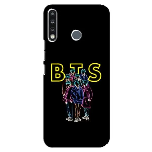 Чохол з принтом «BTS стайл» для TECNO Spark 4